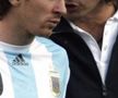Alejandro Mancuso alături de Leo Messi, pe vremea când, alături de Maradona, pregătea naționala ”pumelor”