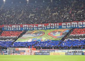 Scenografia ultrașilor FCSB la derby-ul cu Rapid: „When matchday comes”