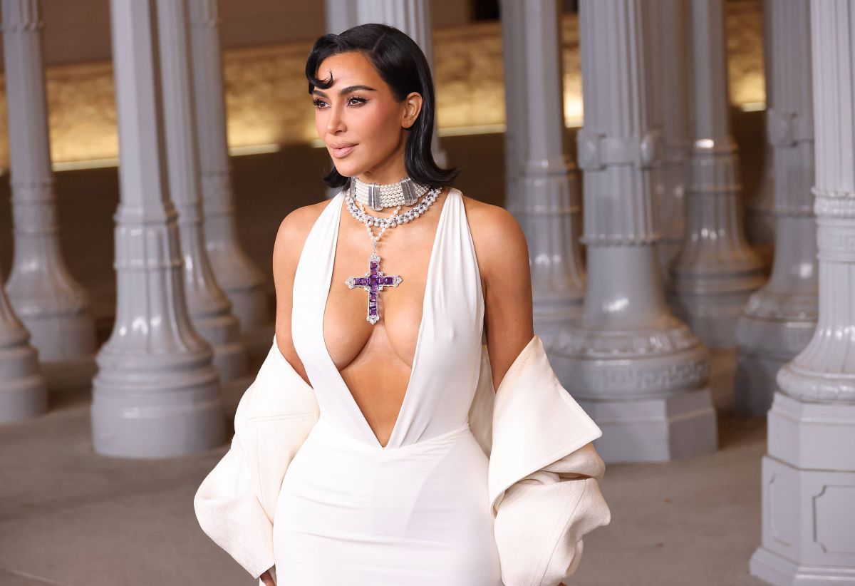 De pe stadion, în cea mai controversată ținută » Internetul a luat-o la rost pe Kim Kardashian: „Ceva vulgar!”
