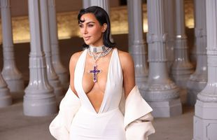 De pe stadion, în cea mai controversată ținută » Internetul a luat-o la rost pe Kim Kardashian: „Ceva vulgar!”