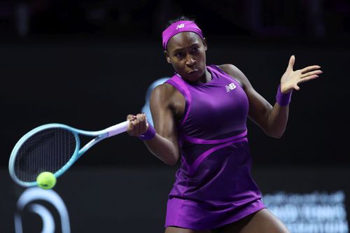 Coco Gauff, în succesul cu Iga Swiatek/Foto: Getty Images