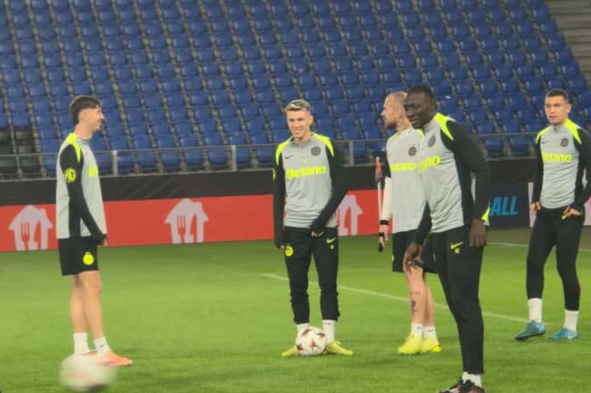 FCSB a luat pulsul St. Jakob-Park, cu 24 ore înaintea partidei cu Basel » Imagini de la antrenamentul oficial