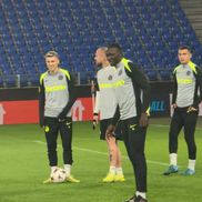 Imagini de la antrenamentul oficial susținut de FCSB la Basel / FOTO: GSP