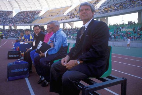Ienei pe banca României la Campionatul Mondial din 1990 / Imago Images