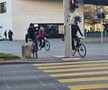 Jucătorii celor de la Basel vin la antrenament pe bicicletă + asaltați de copii pe trecerea de pietoni