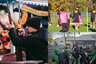 Basel, imaginea fotbalului civilizat: Shaqiri trage la țintă prin târguri, jucătorii vin la bază pe biciclete, iar jurnaliștii stau la câțiva centimetri de vedete