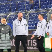 Imagini de la antrenamentul oficial susținut de FCSB la Basel / FOTO: GSP