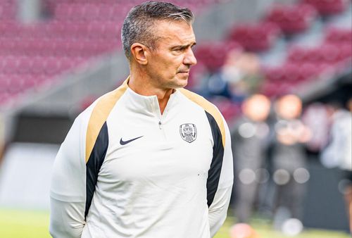 Daniel Pancu, antrenorul lui CFR Cluj/ foto: Facebook CFR Cluj