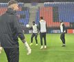 Imagini de la antrenamentul oficial susținut de FCSB la Basel / FOTO: GSP
