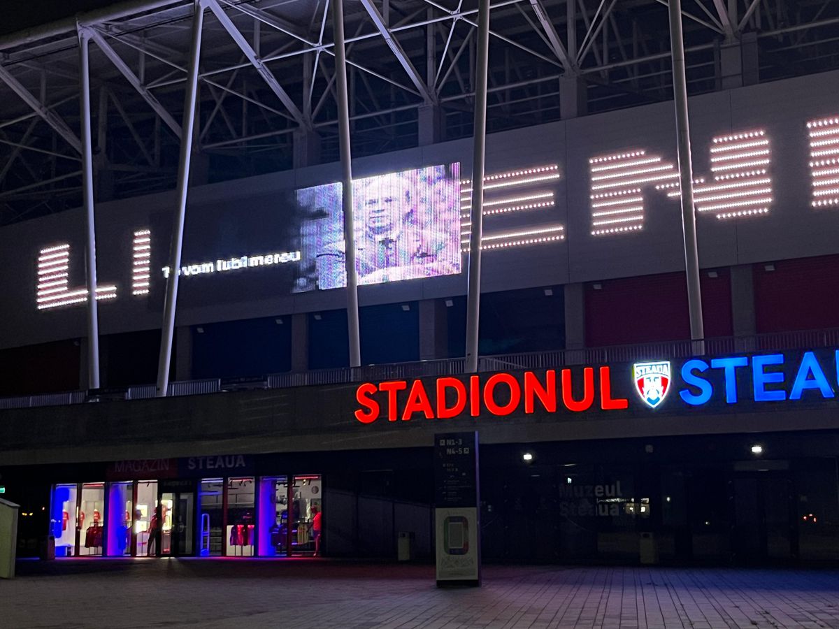 Omagii Emeric Ienei la Stadionul Steaua