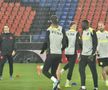 Imagini de la antrenamentul oficial susținut de FCSB la Basel / FOTO: GSP