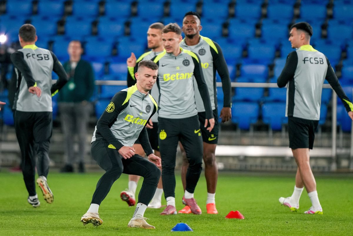 FCSB a luat pulsul St. Jakob-Park, cu 24 ore înaintea partidei cu Basel » Imagini de la antrenamentul oficial