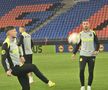 Imagini de la antrenamentul oficial susținut de FCSB la Basel / FOTO: GSP
