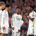 Vinicius, în meciul contra lui Liverpool // foto: Guliver/gettyimages