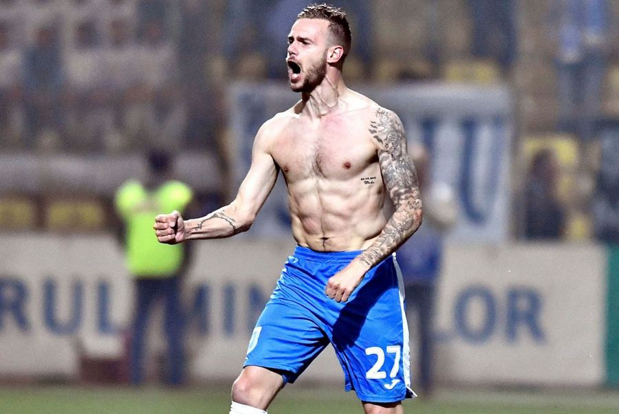 FCSB pierde cu Basel, după o evoluție extrem de curajoasă, în zece oameni » Olaru a reușit golul serii în Europa League