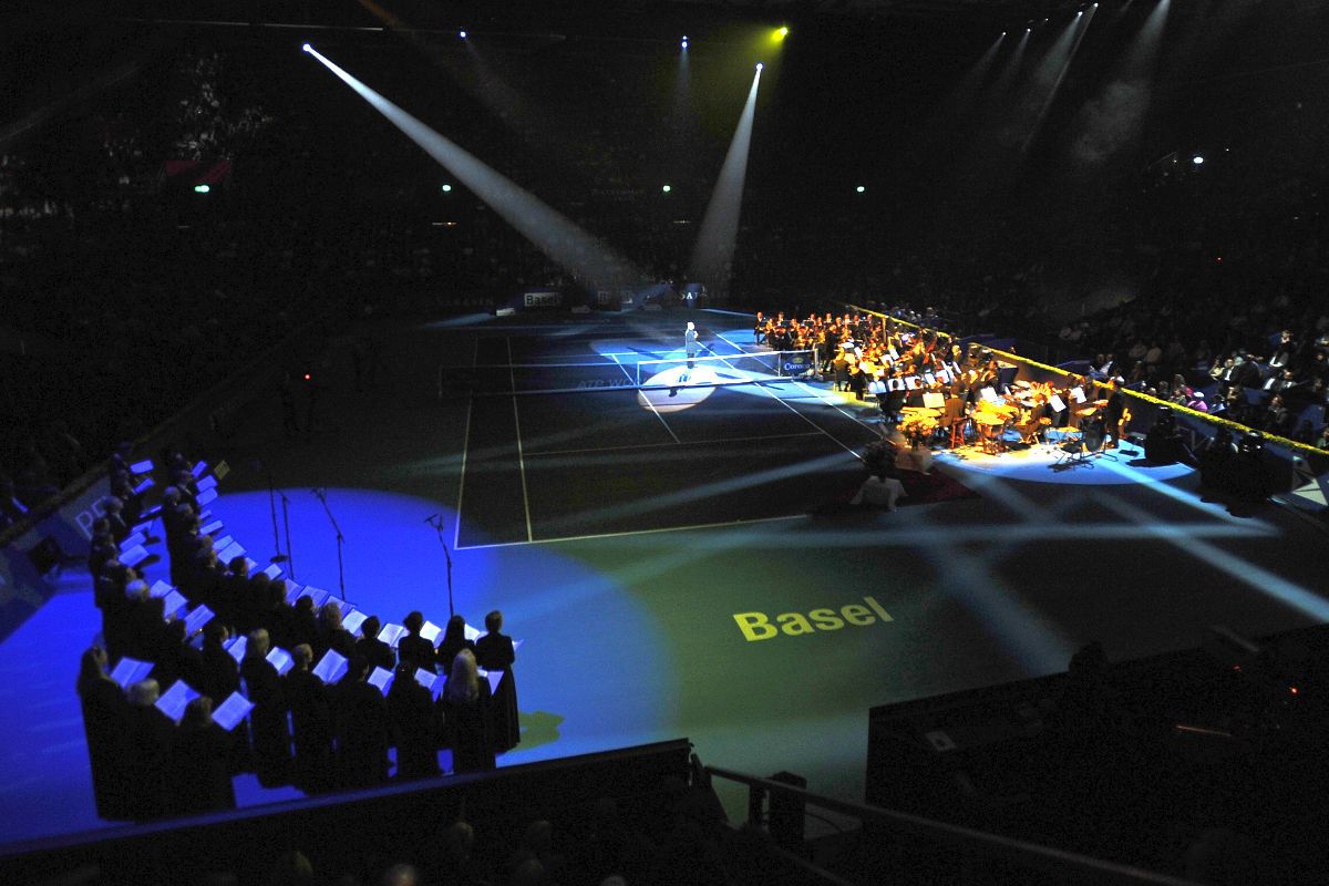 Exact cum ar trebui să fie! Polivalenta din Basel, arena care nu se odihnește niciodată » Turnee finale, concerte și mai nou Eurovision: iată cum arată în interior