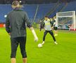Imagini de la antrenamentul oficial susținut de FCSB la Basel / FOTO: GSP