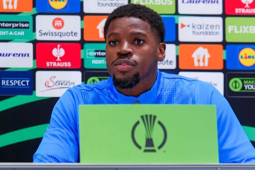 Steven Nsimba, înainte de Rapid Viena - Craiova