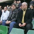 Emeric Ienei, în 2006, pe stadionul lui Betis, la antrenamentul roș-albaștrilor/ foto: Arhivă GSP