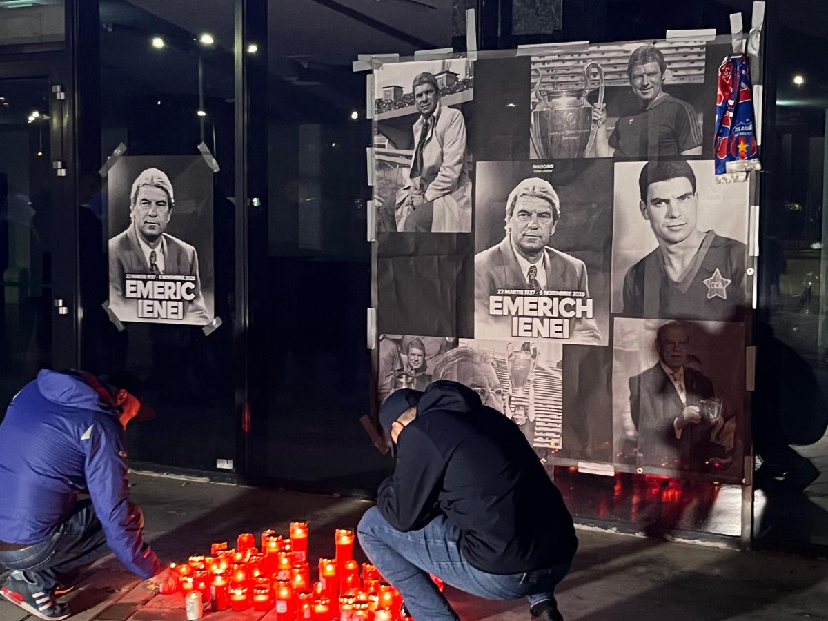 Omagii Emeric Ienei la Stadionul Steaua