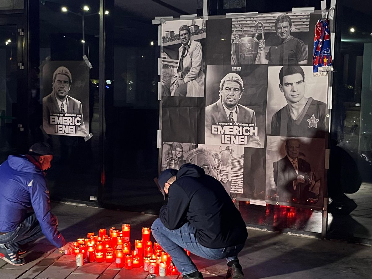 Omagii Emeric Ienei la Stadionul Steaua