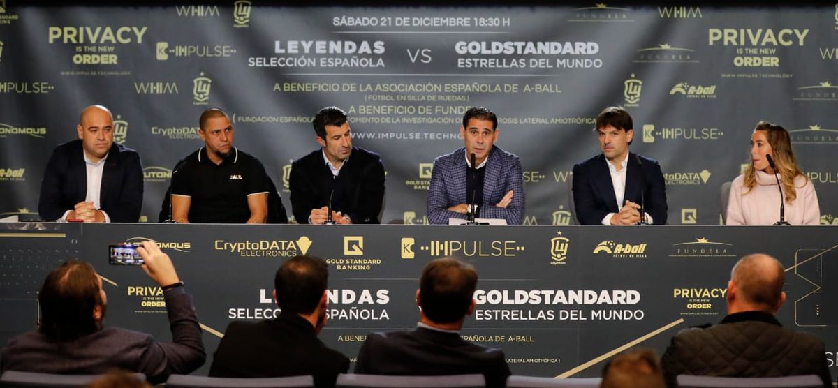 FOTO Meci de gală pe „Wanda Metropolitano”, organizat de agentul român Toni Curea » Olăroiu îi antrenează pe Ronaldinho, Roberto Carlos, Figo, Mutu și Rădoi!
