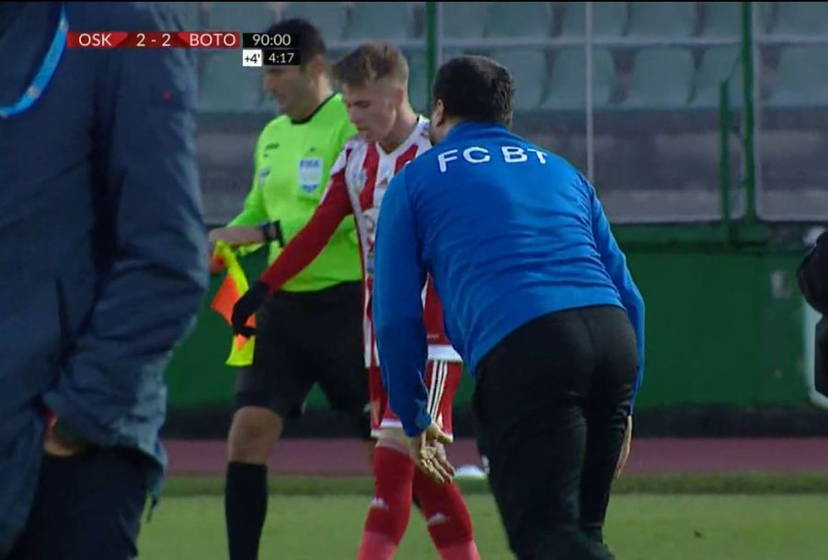 VIDEO + FOTO Scene incredibile la Sf. Gheorghe! Marius Croitoru a făcut o criză de nervi după fluierul final: „Nu eşti antrenor dacă nu iei gol în minutul 94, nu?”