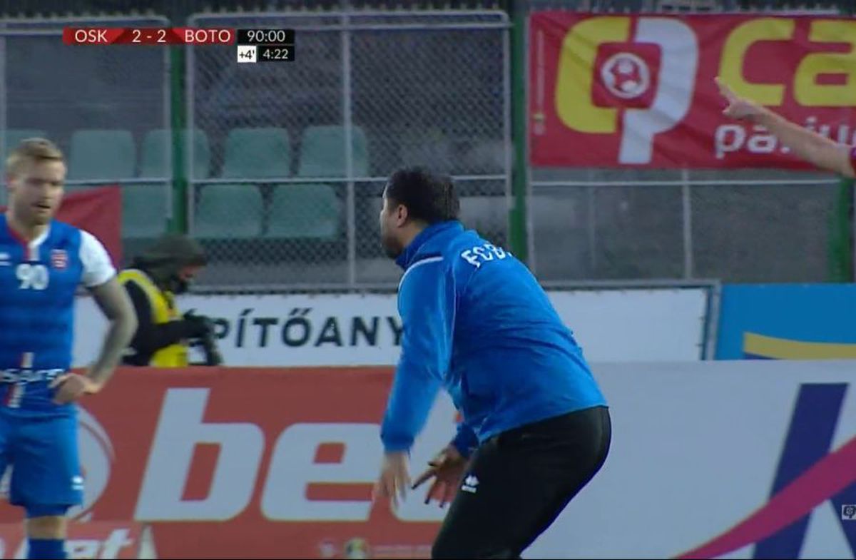 VIDEO + FOTO Scene incredibile la Sf. Gheorghe! Marius Croitoru a făcut o criză de nervi după fluierul final: „Nu eşti antrenor dacă nu iei gol în minutul 94, nu?”