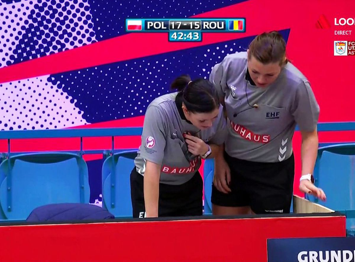 FOTO Momentul care a decis calificarea în faza următoare a Campionatului European: arbitrele daneze au apelat la VAR