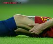 Florin Tănase, accidentare FCSB - UTA / FOTO: Captură @Look Sport+