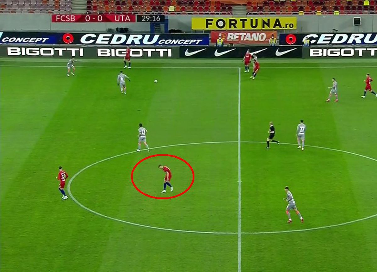 FOTO Florin Tănase, accidentare înaintea derby-urilor cu CFR Cluj și CS Universitatea Craiova