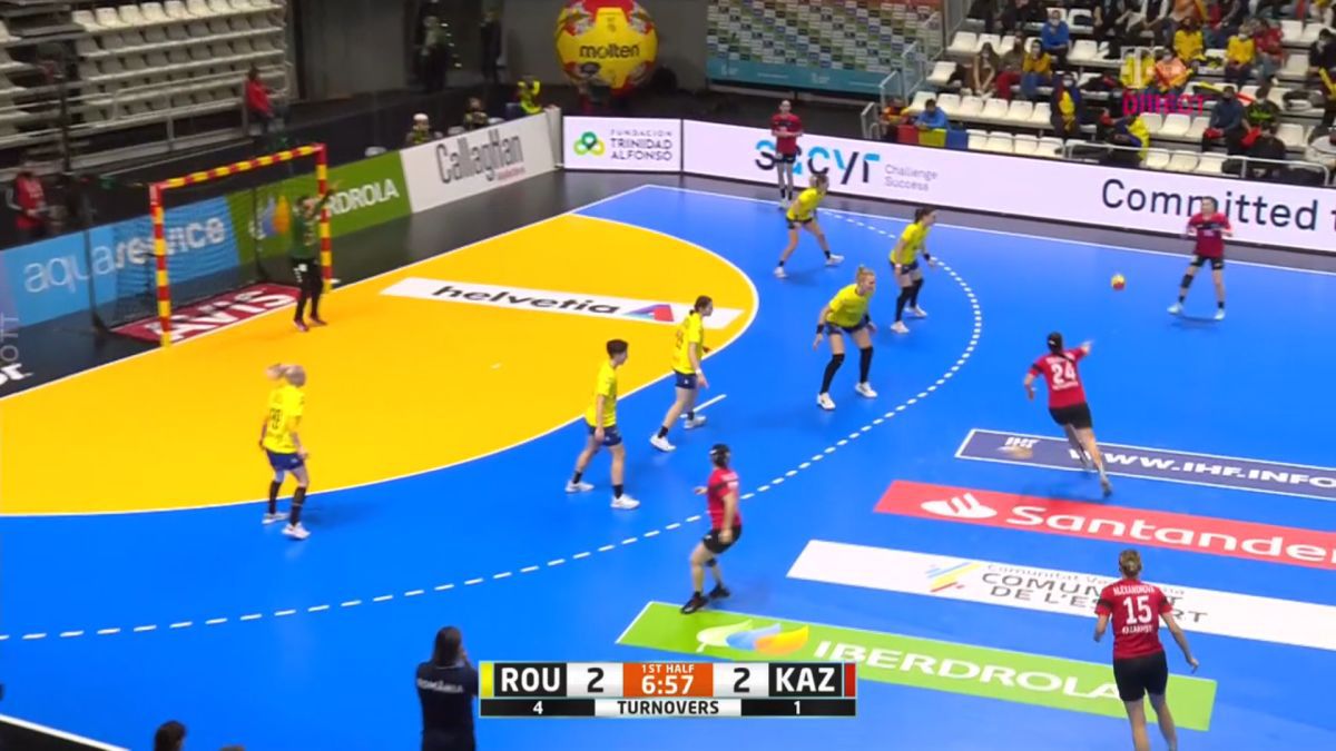 FOTO România - Kazahstan, handbal 05.12.2021