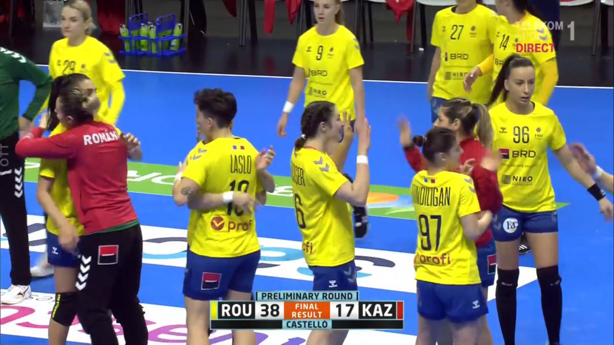 România - Kazahstan 38-17 » O nouă victorie la scor pentru „tricolore” la Campionatul Mondial! S-au calificat în faza a doua
