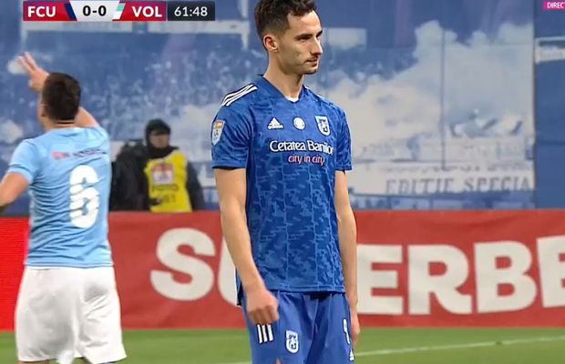 Huiduit de propriii fani! Jucătorul lui FCU, ținta oltenilor la meciul cu Voluntari: „Nu merită acest tratament”
