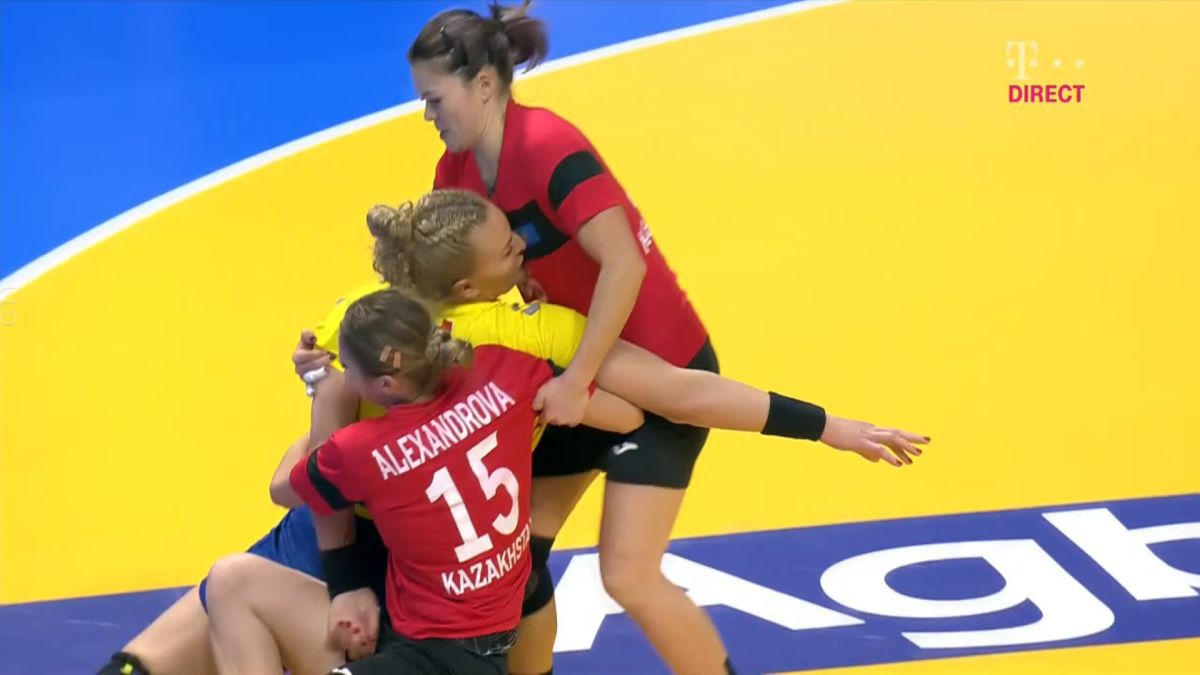 FOTO România - Kazahstan, handbal 05.12.2021
