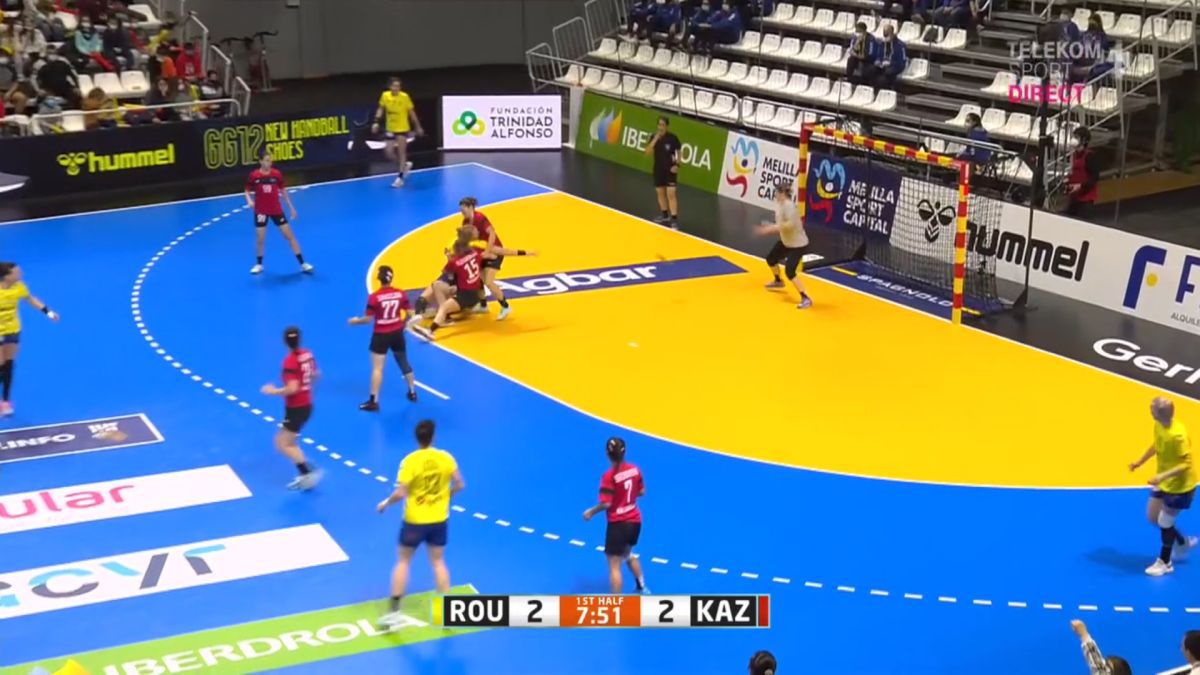 FOTO România - Kazahstan, handbal 05.12.2021