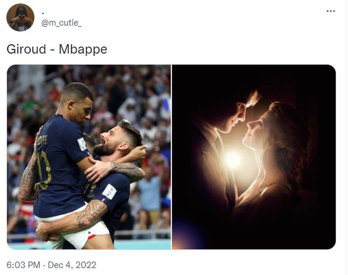 Mbappe și Giroud, imaginile serii la Mondial: „Luați-vă o iubită care să se uite așa la voi” 