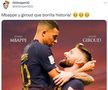 Mbappe și Giroud, imaginile serii la Mondial: „Luați-vă o iubită care să se uite așa la voi” 