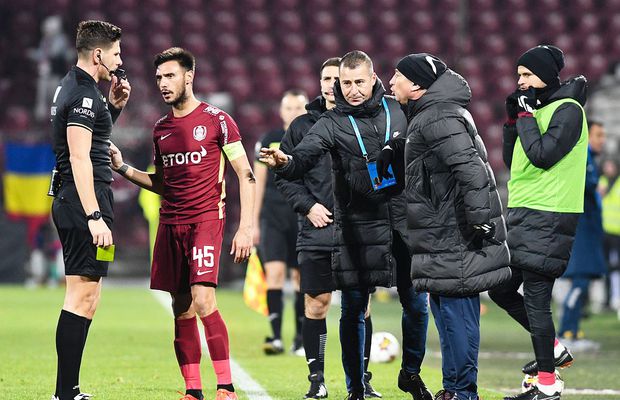 Inedit » Cum s-a ales Dan Petrescu cu un „galben” în victoria împotriva Chindiei: „Fă-i poză!”