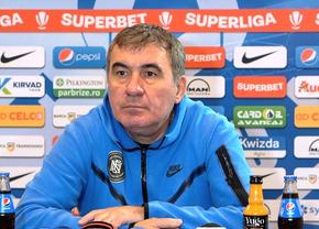 Gheorghe Hagi nu e supărat după umilința din Bănie: „Au controlat jocul, dar mi-am asumat asta. Eu am foarte mulți accidentați în acest moment”