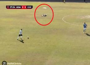 Aproape de tragedie » Un fotbalist sârb a suferit pe teren al doilea stop cardiac în acest an