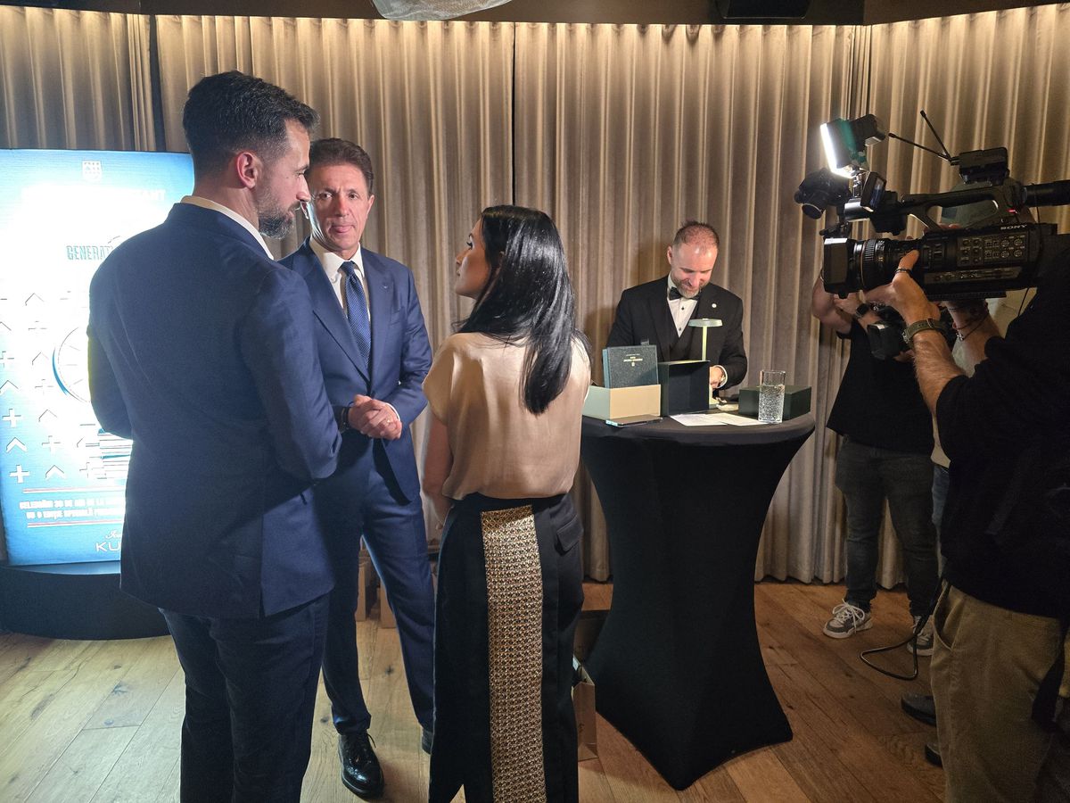 Componenții Generației de Aur, recompensați cu ceasuri de colecție