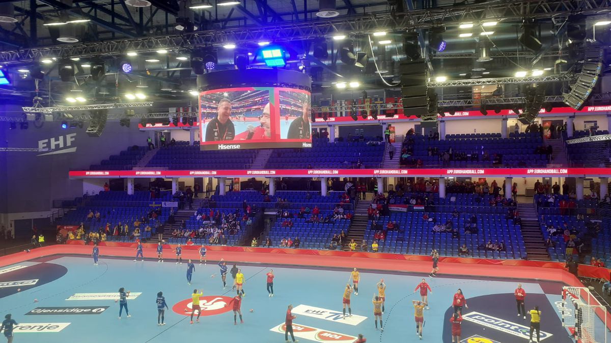 Imagini România - Franța, Euro 2024 handbal feminin