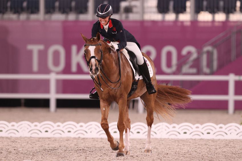 Charlotte Dujardin, triplă campioană olimpică/Foto: Getty Images