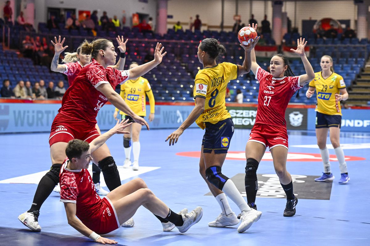 Suedia - Polonia, Euro 2024 de handbal feminin