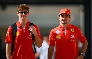 Charles și Arthur Leclerc, prima pereche de frați care participă în aceeași echipă la o sesiune de Formula 1 » Ferrari luptă pentru titlul constructorilor