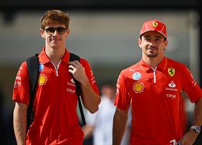 Charles și Arthur Leclerc, prima pereche de frați care participă în aceeași echipă la o sesiune de Formula 1 » Ferrari luptă pentru titlul constructorilor
