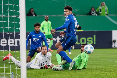 Oliver Baumann (în alb), veriga slabă de la Hoffenheim / Foto: Imago