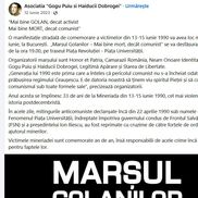 Postări despre acțiunile comune ale Asociaței „Gogu Puiu și Haiducii Dobrogei”, la care au participat și ultrașii