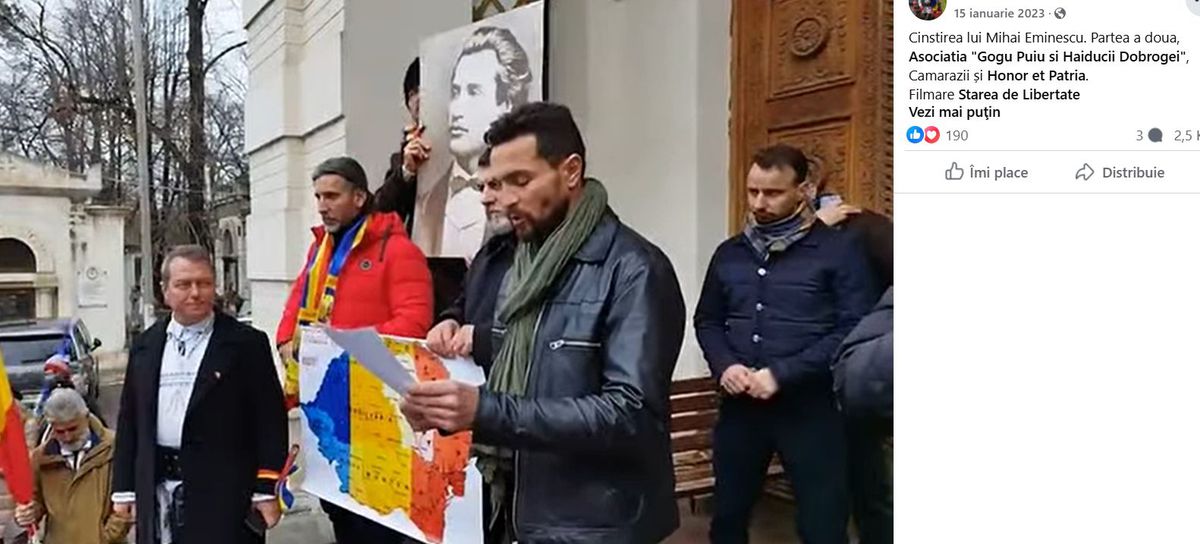 Eugen Sechila, aghiotantul neo-legionar al lui Călin Georgescu, prezent la manifestații cu ultrașii radicali! Legături și cu grupurile care fac scandal la meciurile naționalei